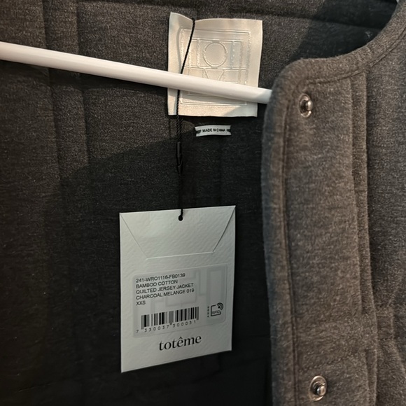 Toteme Quilted Jersey Jacket - Picture 6 of 7